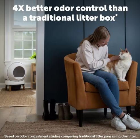 Smart Cat Litter Box - Cleaning