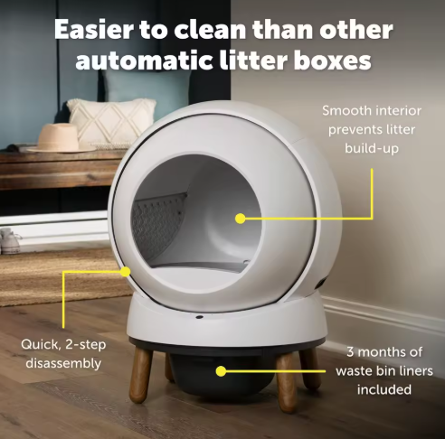 Smart Cat Litter Box - Cleaning